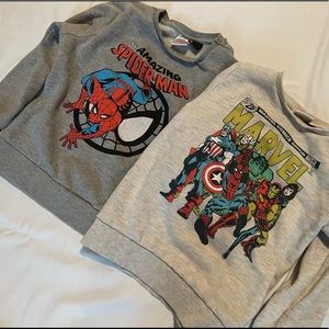 Kids Marvel and The Amazing Spider-Man 5T Sweatshirts
